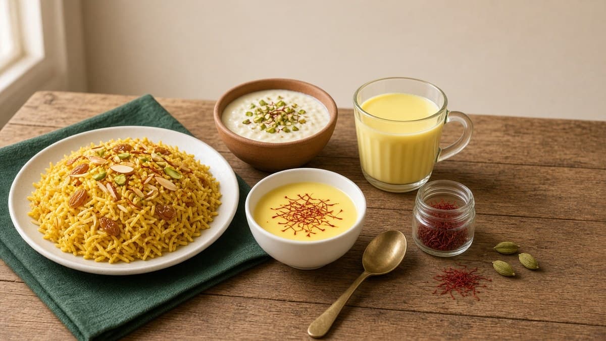 پاکستانی کھانوں میں زعفران کا استعمال: کھیر، زردہ، بریانی اور کیسر دودھ