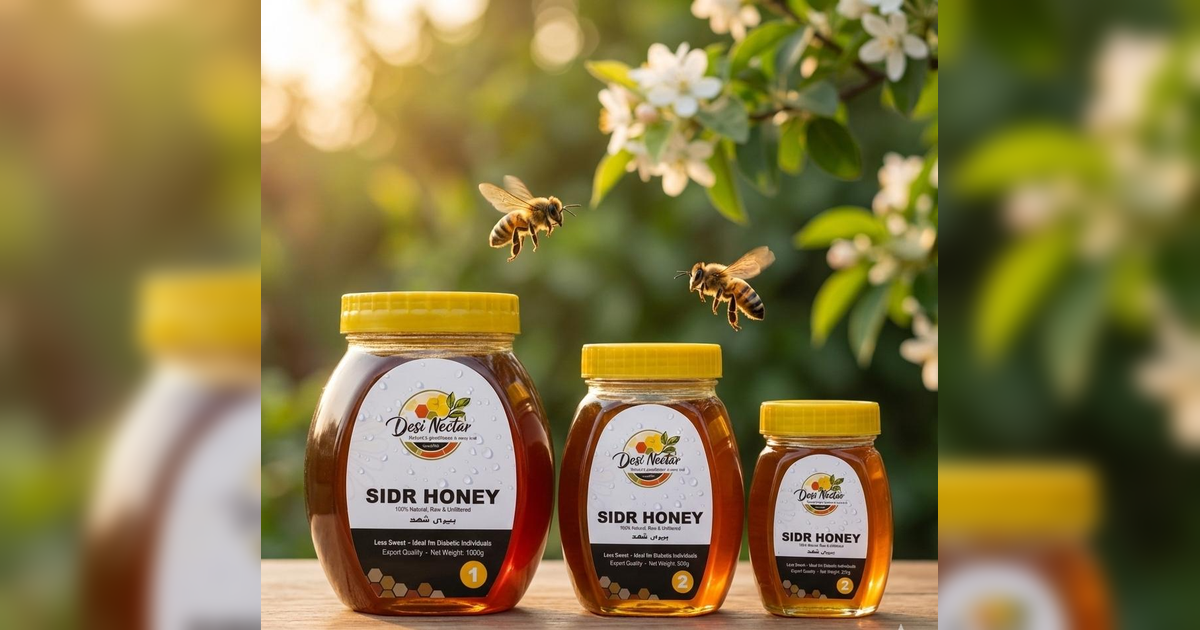 Organic Sidr Honey: Benefits, Purity, and Best Price in Pakistan | Desi Nectar